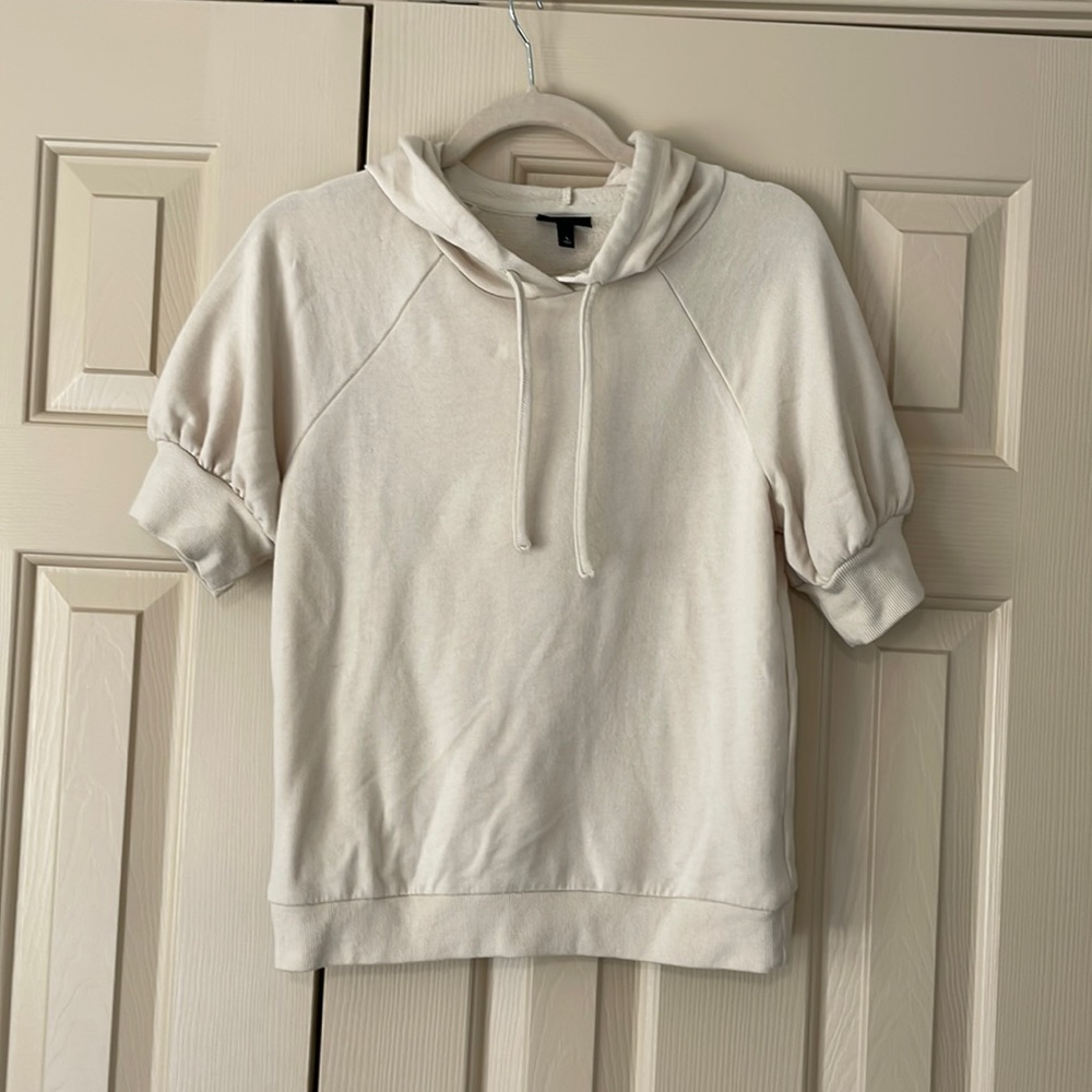 Who What Wear Short Sleeve Hoodie